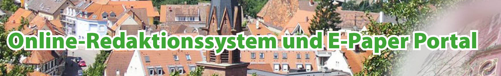 Online Redaktionssystem und E-Paper Portal